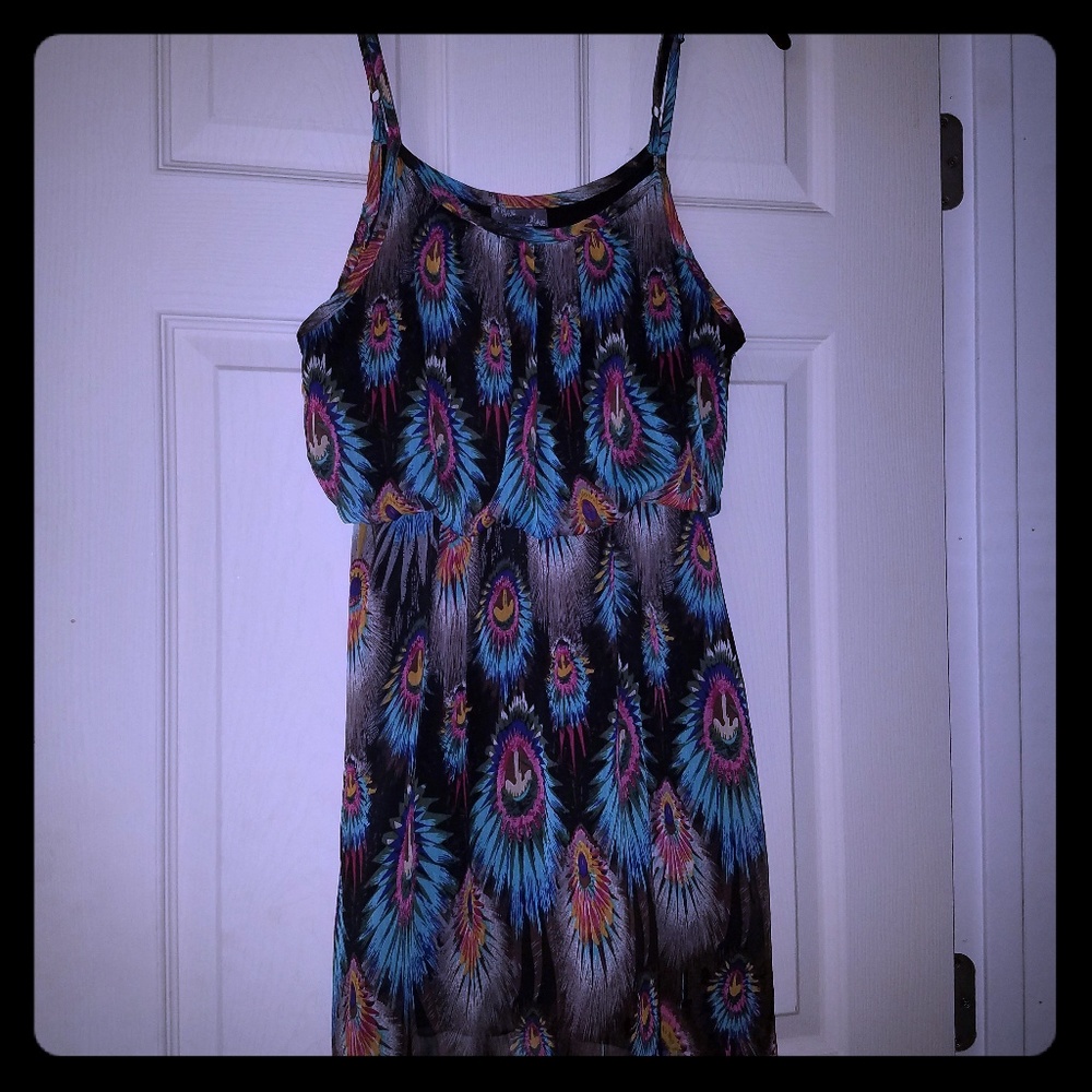 Pretty colorful spring dress